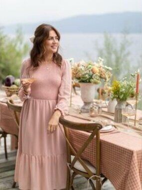 Jillian Harris Jilly Box MAD ABOUT STYLE -GRACE MIDI DRESS NWT, Size Small